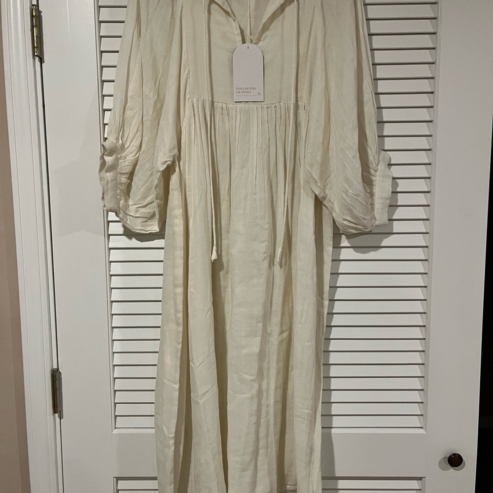 Daughters of India Kyra gauze midi dress